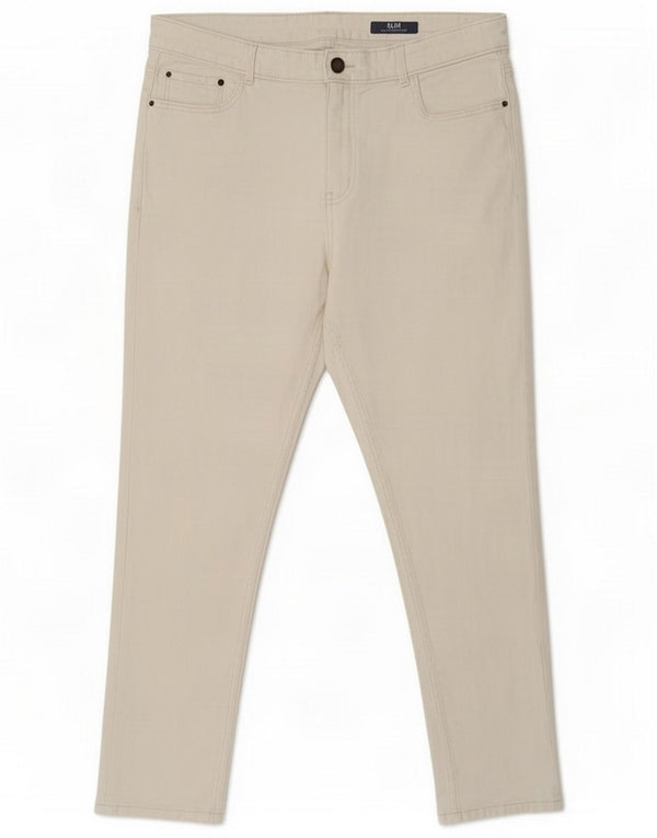 Marks & Spencer Jean slim pour femme UK 16 Large W32 L27 Coton blanc