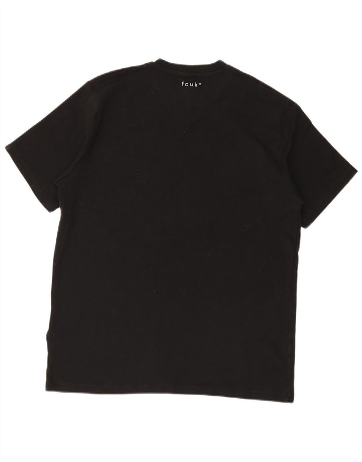 FRENCH CONNECTION T-Shirt Homme Haut XL Noir