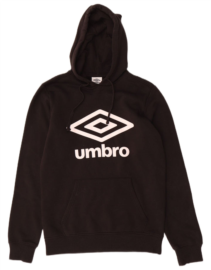 Umbro Pull à Capuche Graphique Homme Noir Moyen