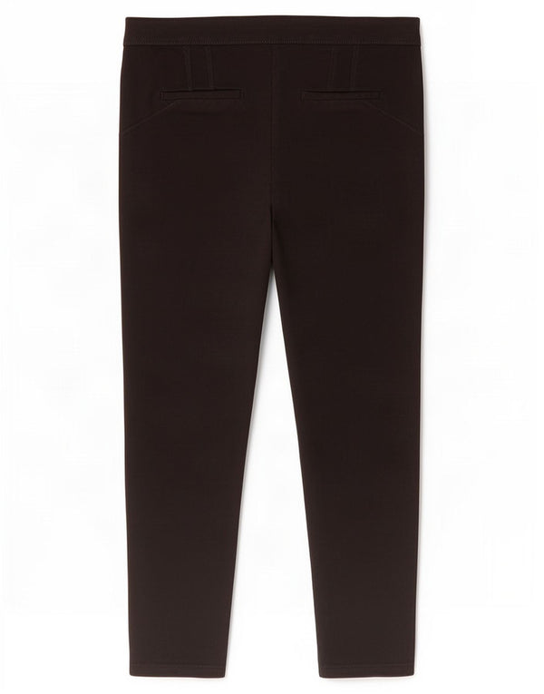 Marks & Spencer Pantalon court pour femme UK 16 Large W34 L25 Noir Viscose