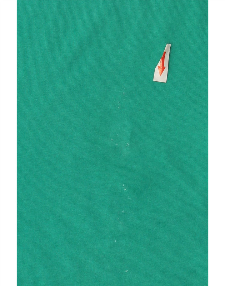 ELLESSE T-Shirt Graphique Heritage Homme Coton Turquoise Moyen