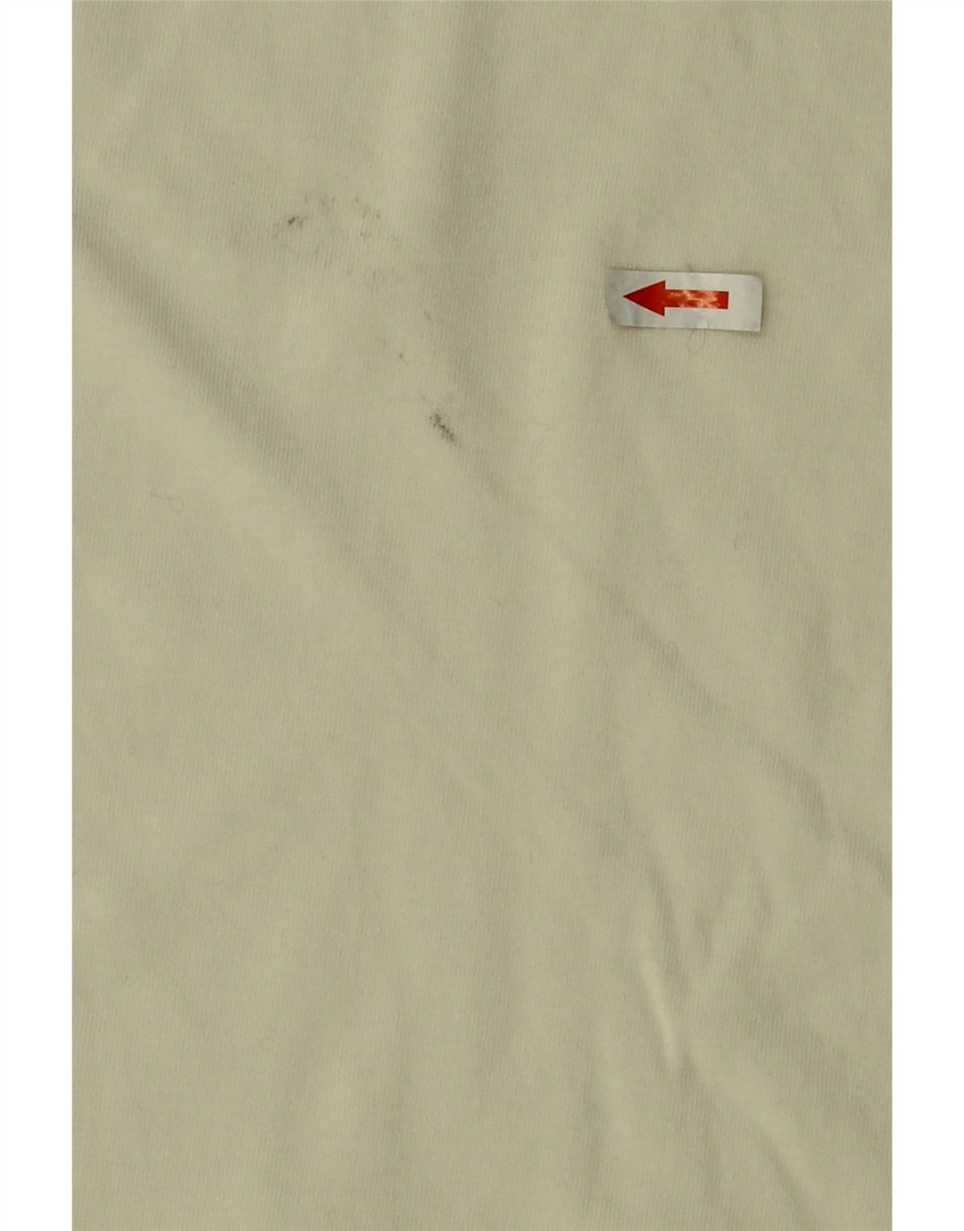 Vans Haut graphique à manches longues pour hommes en coton blanc cassé