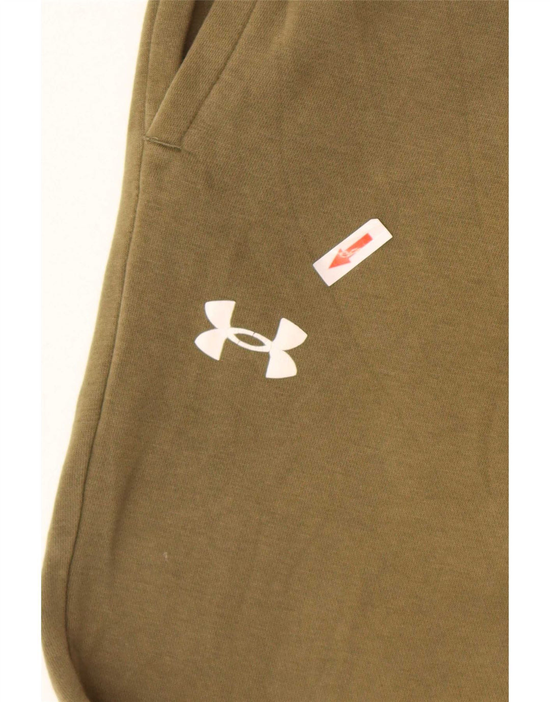 Under Armour Pantalon De Survêtement Joggers Homme Kaki Moyen Coton