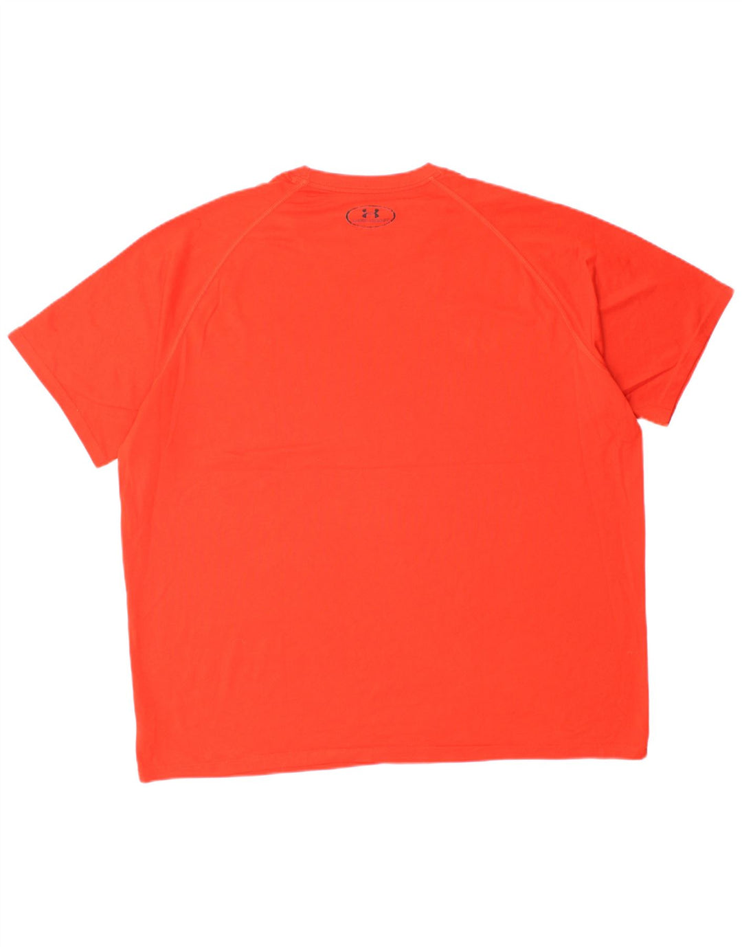 UNDER ARMOUR T-Shirt Homme Top XL Orange Polyester