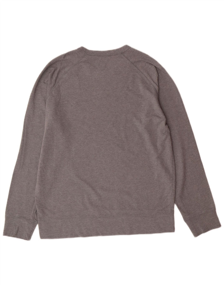 HURLEY Sweat-Shirt Homme Gris Moyen Coton