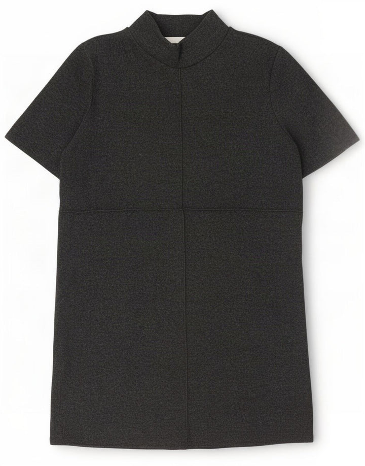 Zara Femme Robe Pull UK 16 Large Gris Polyester