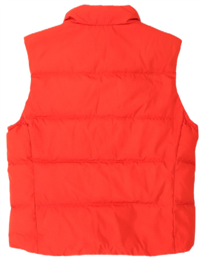 CHAMPION Womens Padded Gilet UK 16 Large Red Polyester