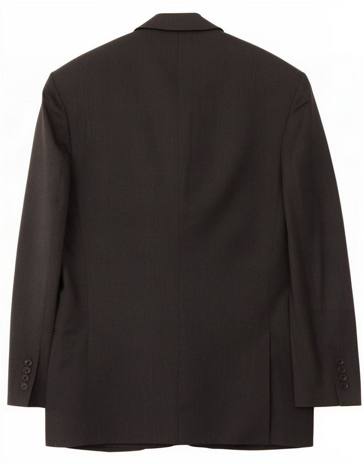 Yves Saint Laurent Veste blazer à double boutonnage pour homme Taille 48 Grand Gris