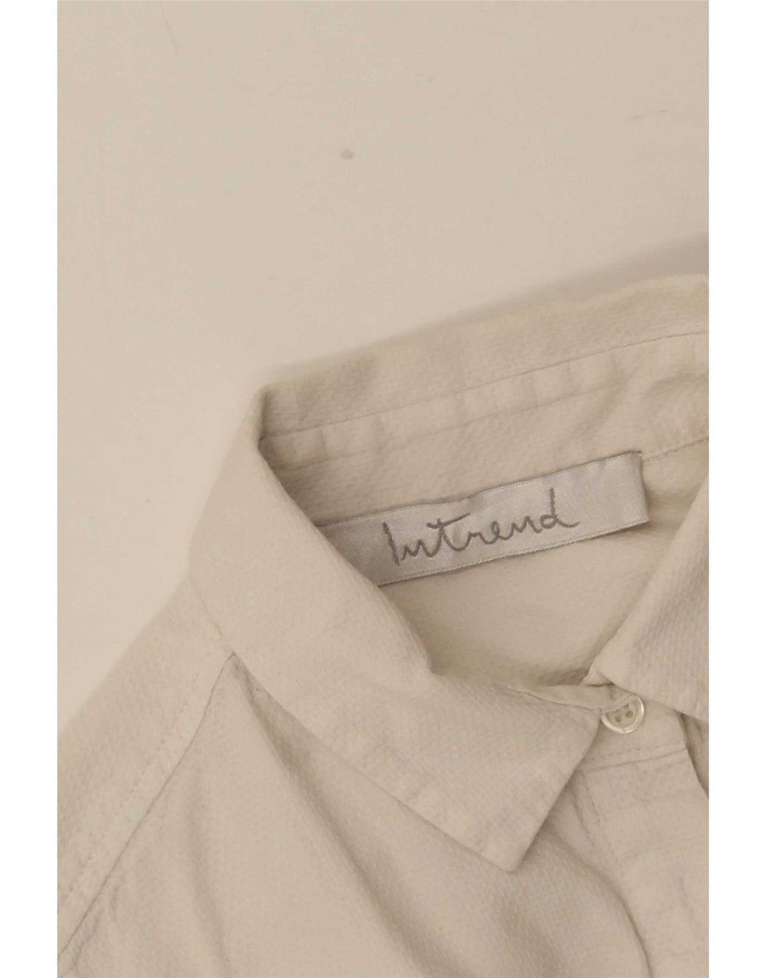 Intrend Chemise Femme UK 14 Medium Blanc