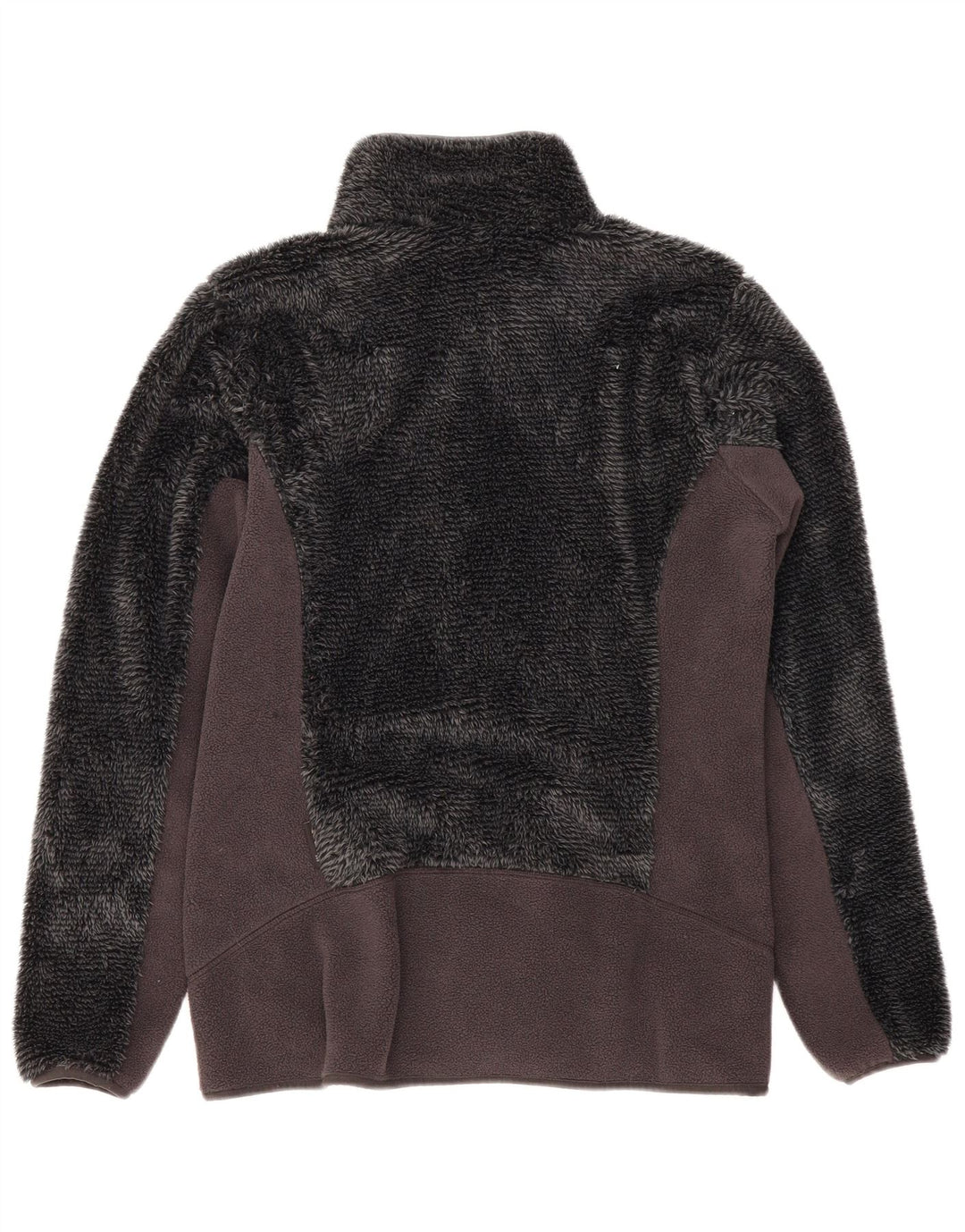 Jack Wolfskin Veste Polaire Femme UK 14 Gris Moyen Colorblock Polyester