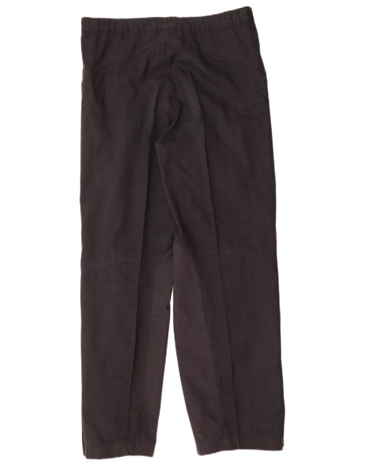 Adidas Pantalon imperméable d'équitation homme W34 L33 gris polyamide