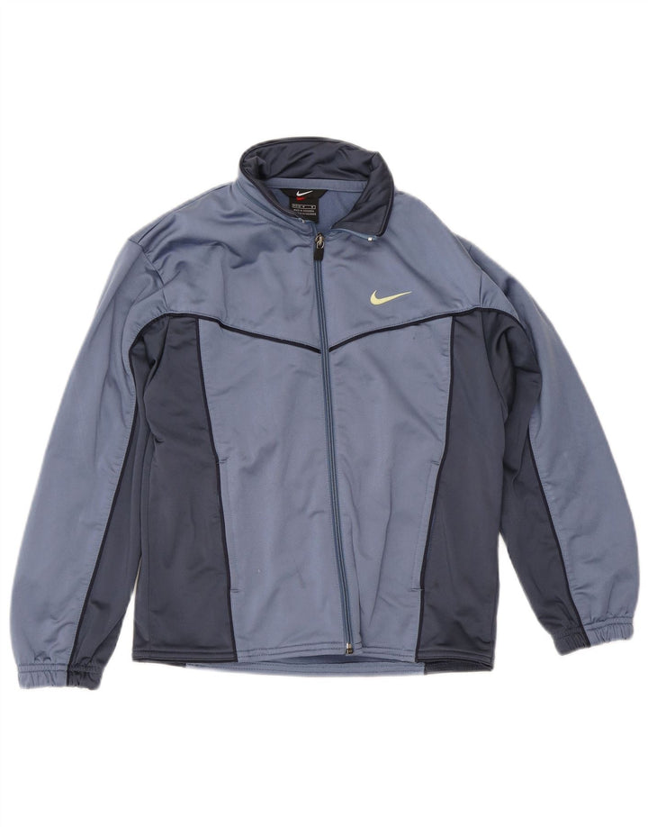 Veste de survêtement Nike Graphic pour garçon 10-11 ans Bleu moyen colour block