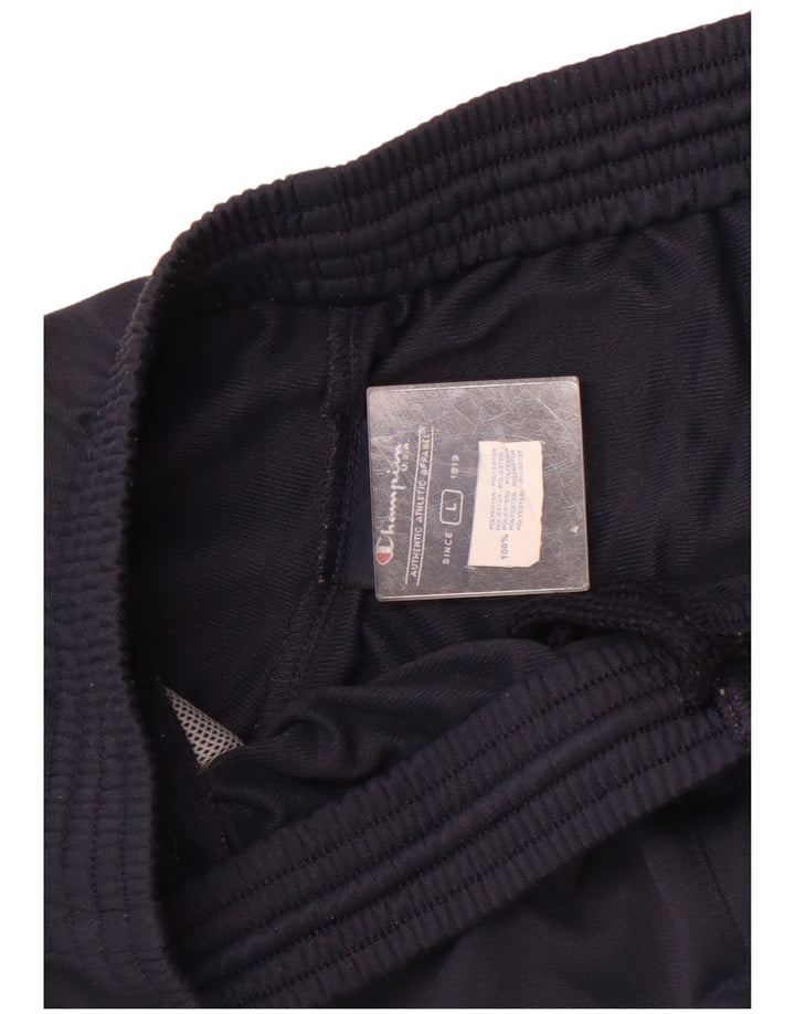 Champion Pantalon De Survêtement Homme Large Bleu Marine Polyester