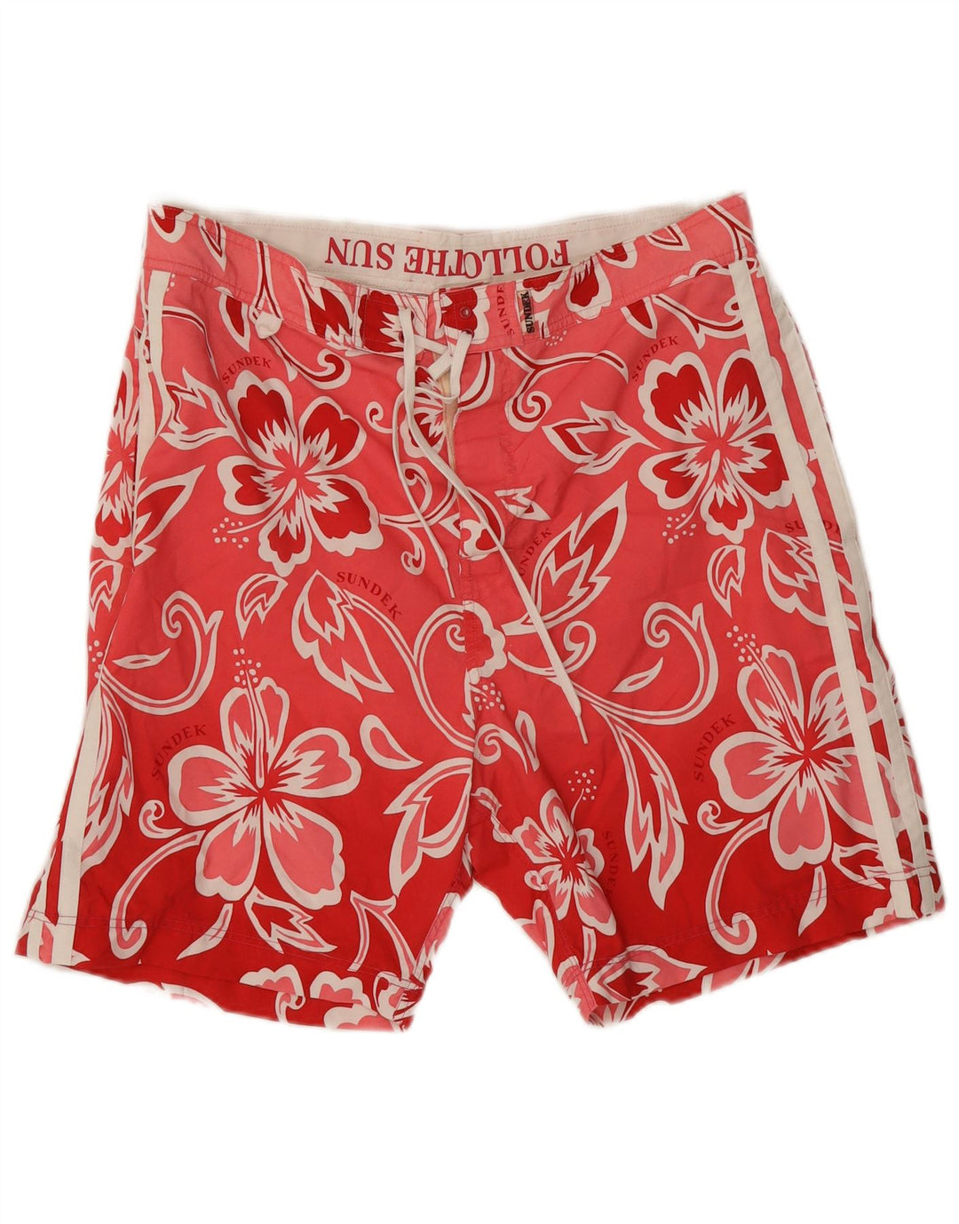 Sundek Short de Bain Homme Grand Rose Floral