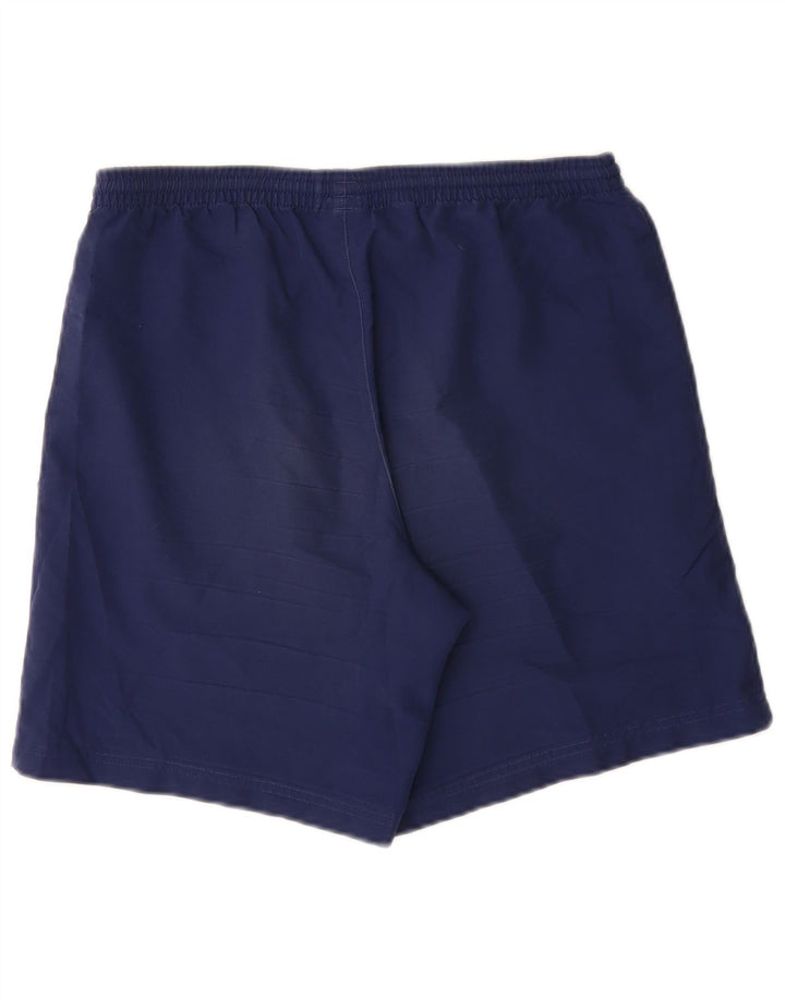 Adidas Short de Sport Garçon 13-14 Ans Bleu Marine Polyester