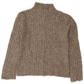 Zara Pull col roulé pour femme UK 10 Petit Gris Acrylique