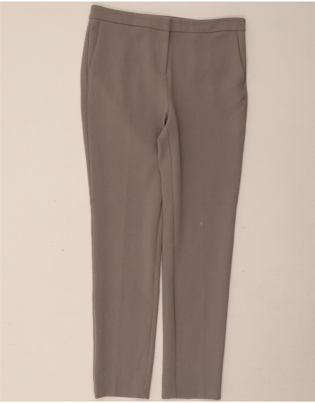 Marks & Spencer Pantalon chino slim pour femme UK 12 Medium W32 L29 Gris