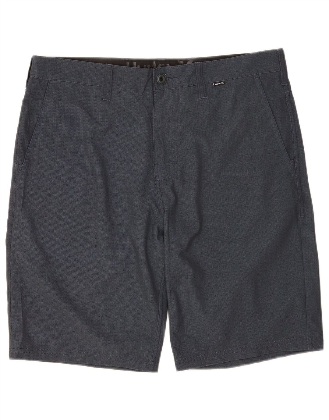 Hurley Short Chino Homme W32 Bleu Marine Moyen Polyester