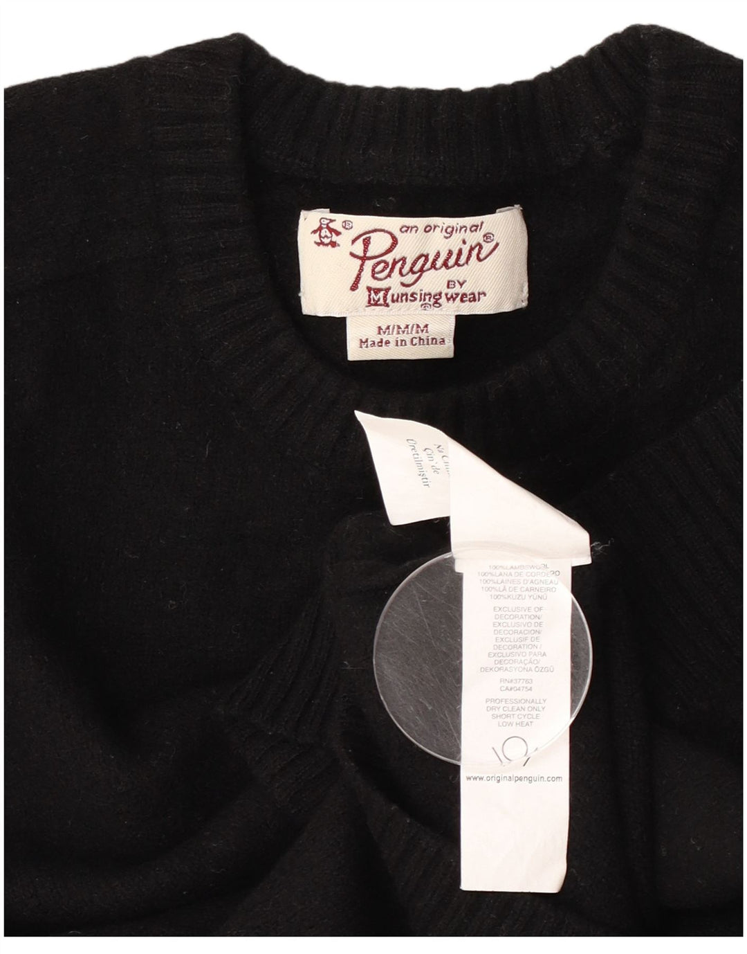 Penguin Boléro Femme UK 42 Medium Noir Laine d'Agneau