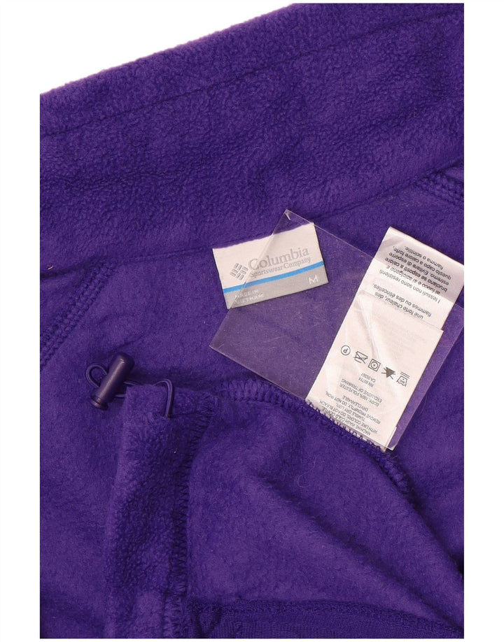 Columbia Veste Polaire Femme UK 14 Violet Moyen Polyester