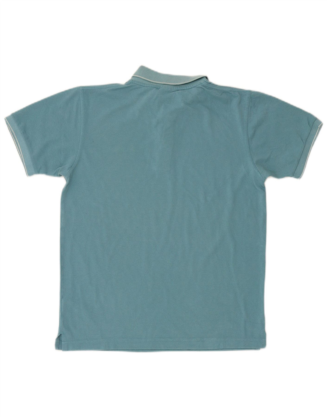 REEBOK Mens Polo Shirt Small Blue Cotton
