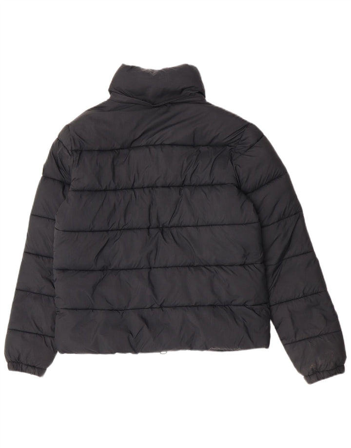 Superdry Veste rembourrée pour femme UK 8 Small Noir Nylon