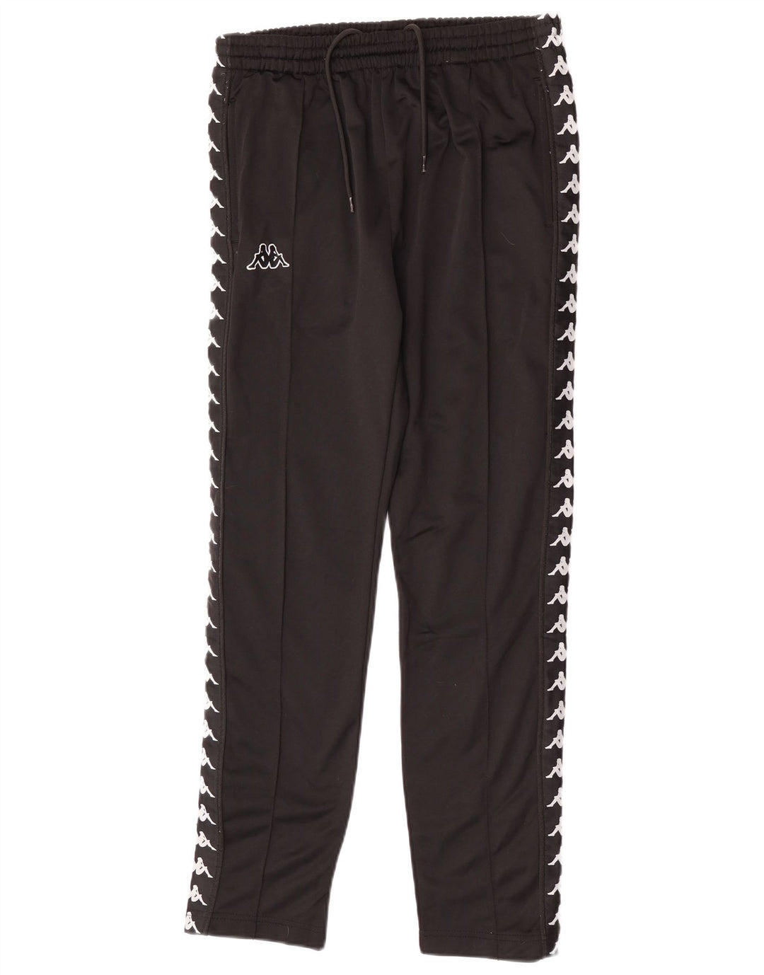 Kappa Pantalon de Survêtement Graphique Homme Noir Moyen Polyester