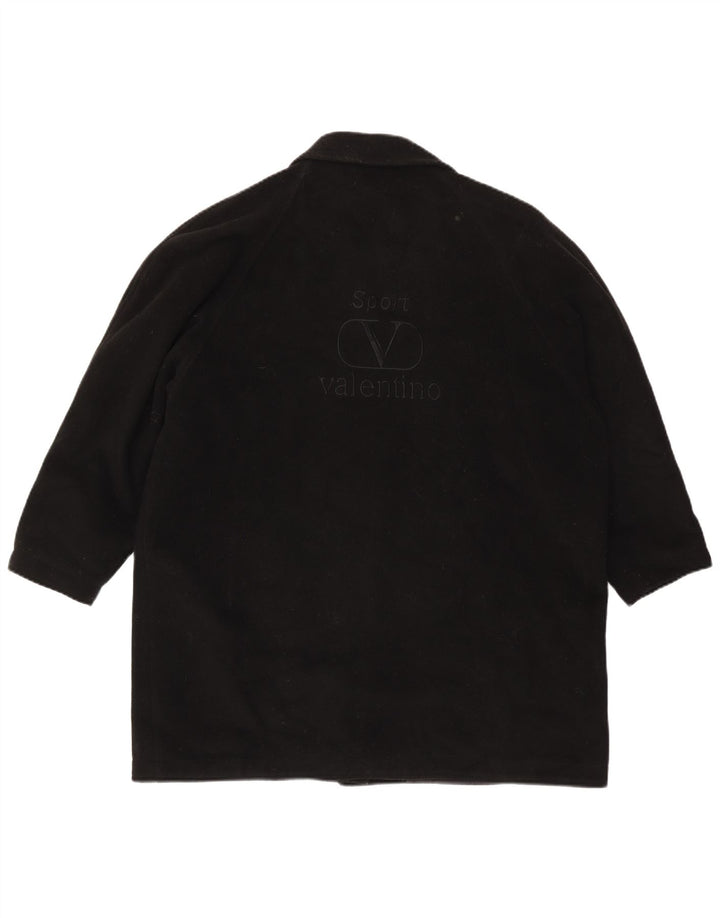 Valentino Manteau Femme IT 46 Large Laine Noire