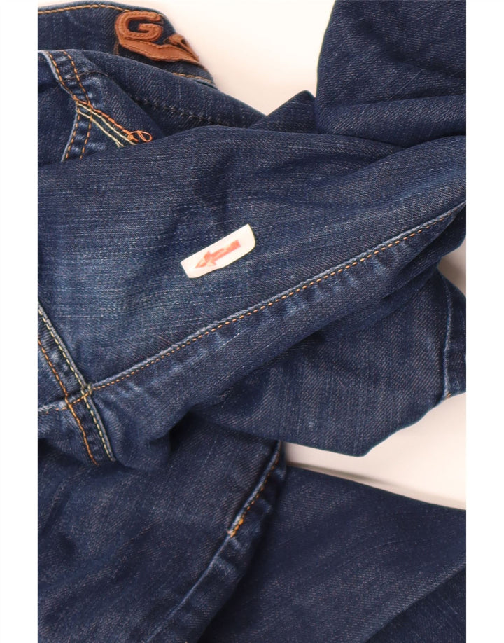 GAS Jean slim court femme W29 L24 bleu coton