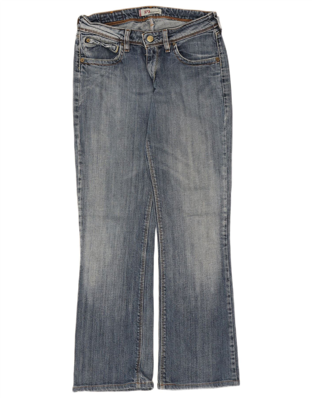 Levi's Jean Bootcut 572 Femme Bleu W30 L29 Coton