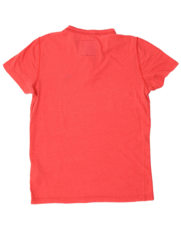 Abercrombie & Fitch Polo Muscle Homme Petit Coton Rouge