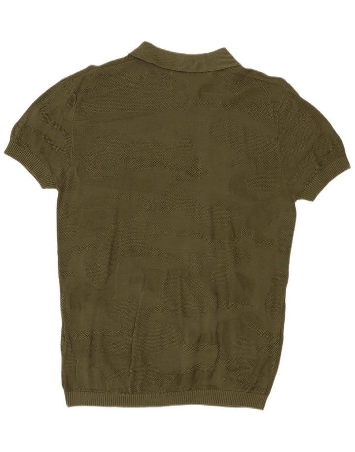 Zara Polo Homme Kaki Moyen Camouflage