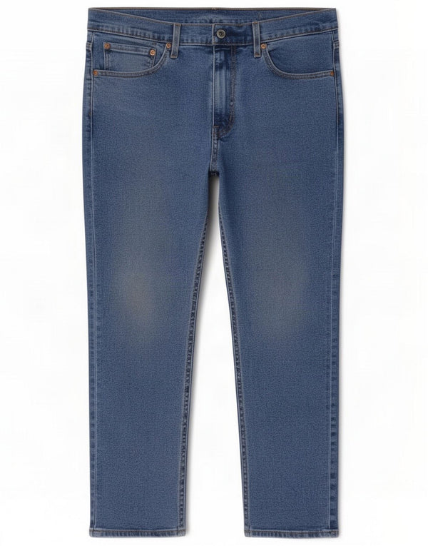 Levi's Mens 512 Slim Tapered Jeans W34 L27 Blue Cotton