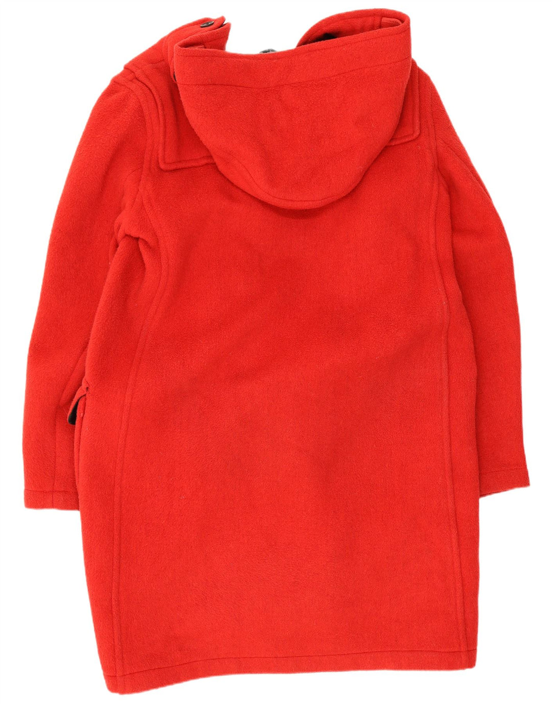 MONTGOMERY Duffle-coat à capuche pour femme UK 16 Grande laine rouge