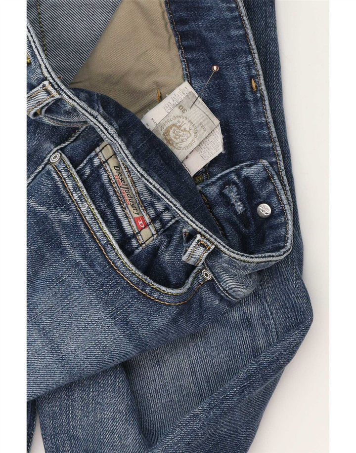Jean Bootcut Femme Diesel W30 L27 Bleu Coton
