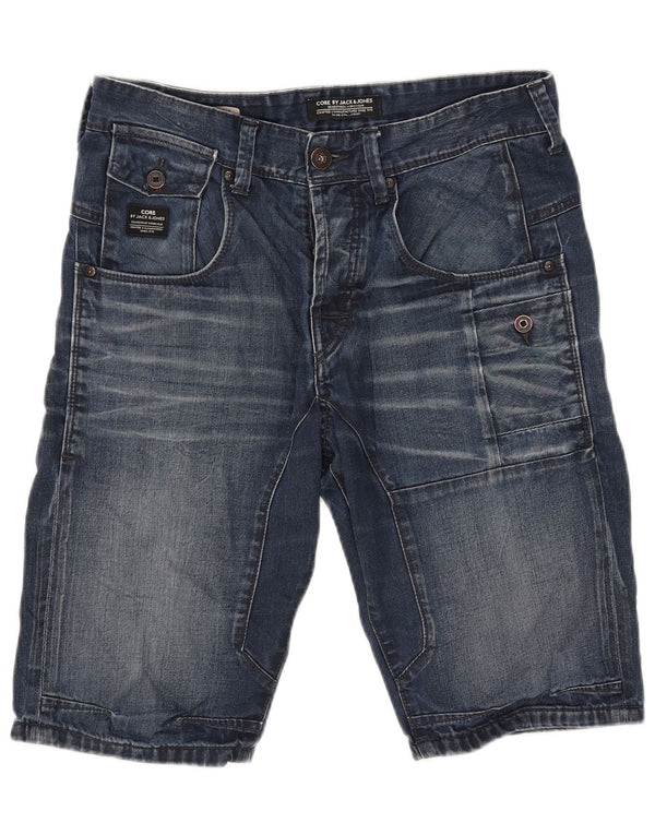 Jack & Jones Short En Jean W32 Homme Bleu Moyen
