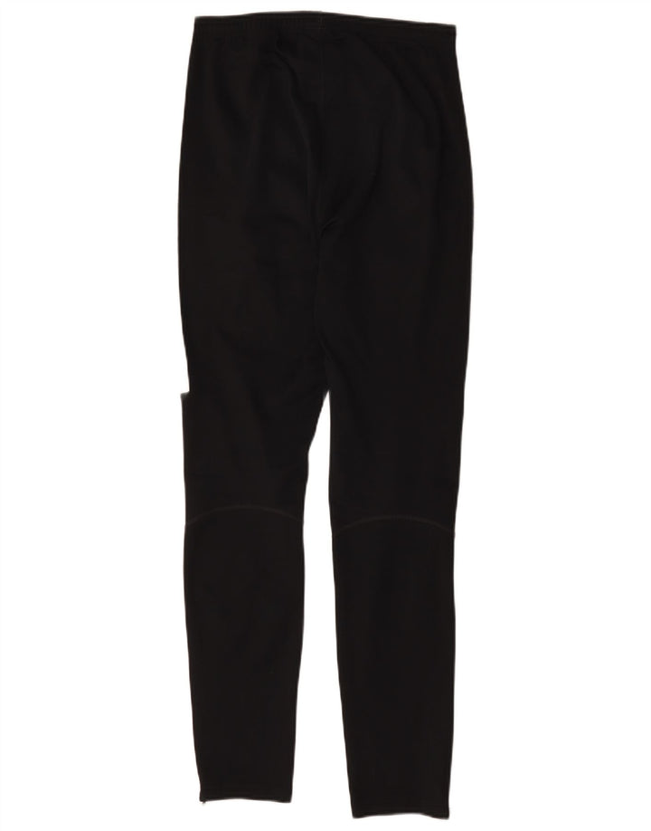 Nike Pantalon de survêtement pour femme UK 10 Small Noir Colourblock Polyester