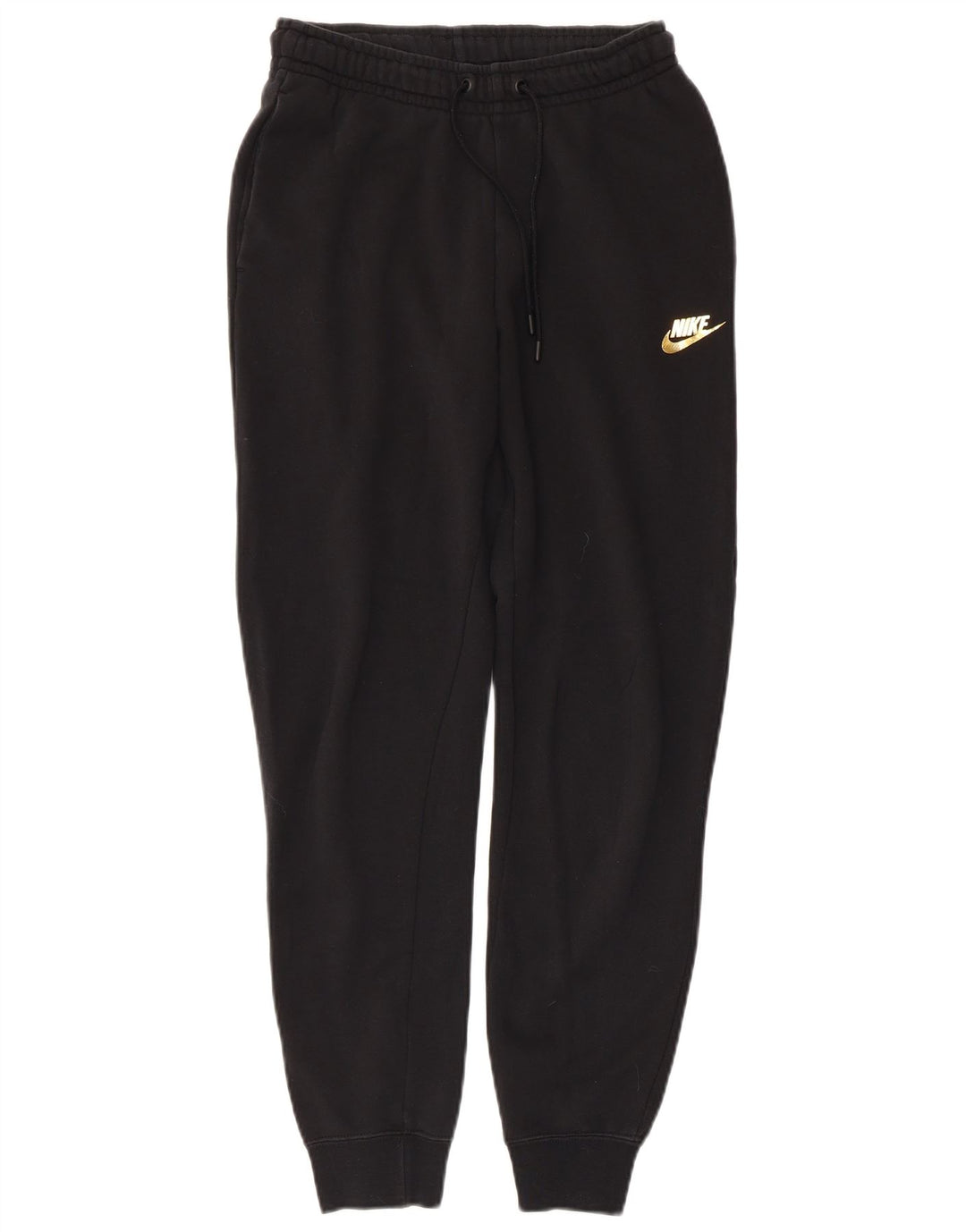 NIKE Pantalon de survêtement pour femme Joggers UK 6 XS Coton noir