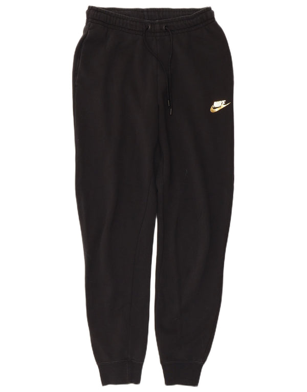 NIKE Pantalon de survêtement pour femme Joggers UK 6 XS Coton noir