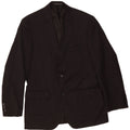 Tommy Hilfiger Veste blazer à 2 boutons pour homme UK 40 Large Gris Laine Classique