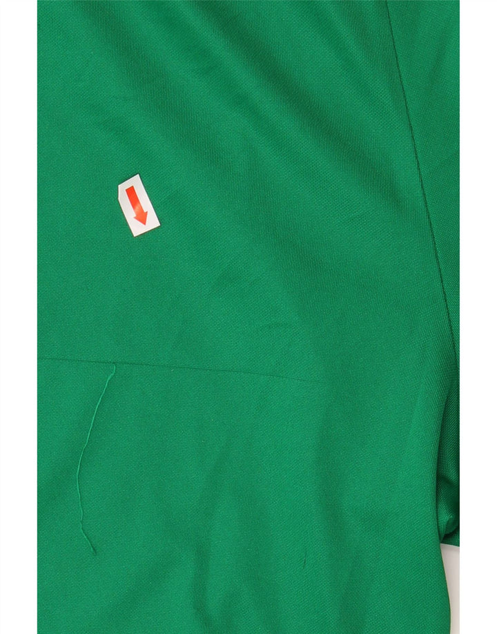 ERREA Mens Graphic Sport Shorts Large  Green Polyester Vintage Errea and Second-Hand Errea from Messina Hembry 