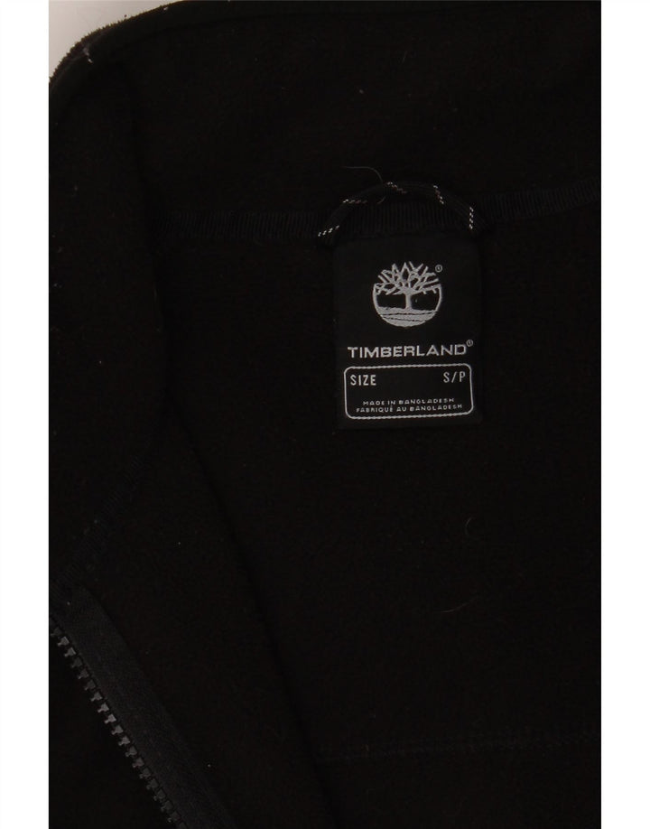 TIMBERLAND Veste polaire surdimensionnée pour femme UK 10 Small Noir