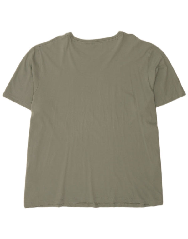 Jack & Jones T-Shirt Graphique Homme Top 3XL Vert Coton