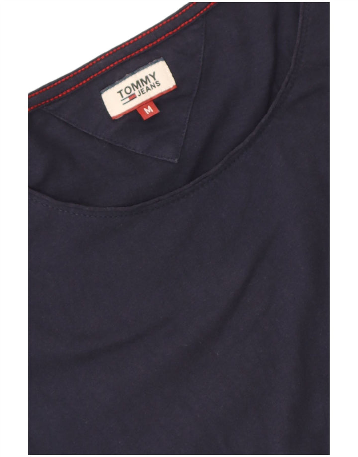 Tommy Hilfiger T-Shirt Femme UK 12 Bleu Marine Moyen