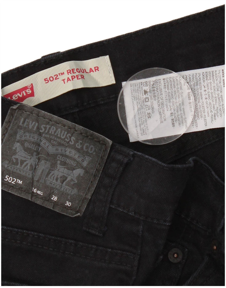 Levi's Jean 502 Regular Tapered Femme Bleu Marine W28 L30