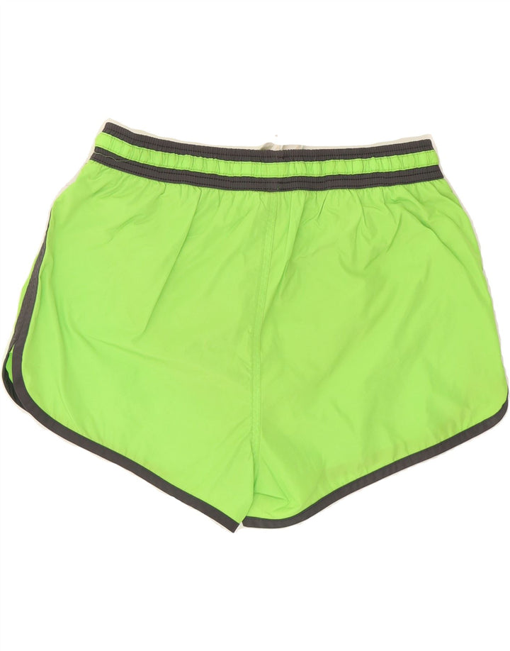 ARENA Womens Sport Shorts Small W30 Green Polyester Vintage Arena and Second-Hand Arena from Messina Hembry 