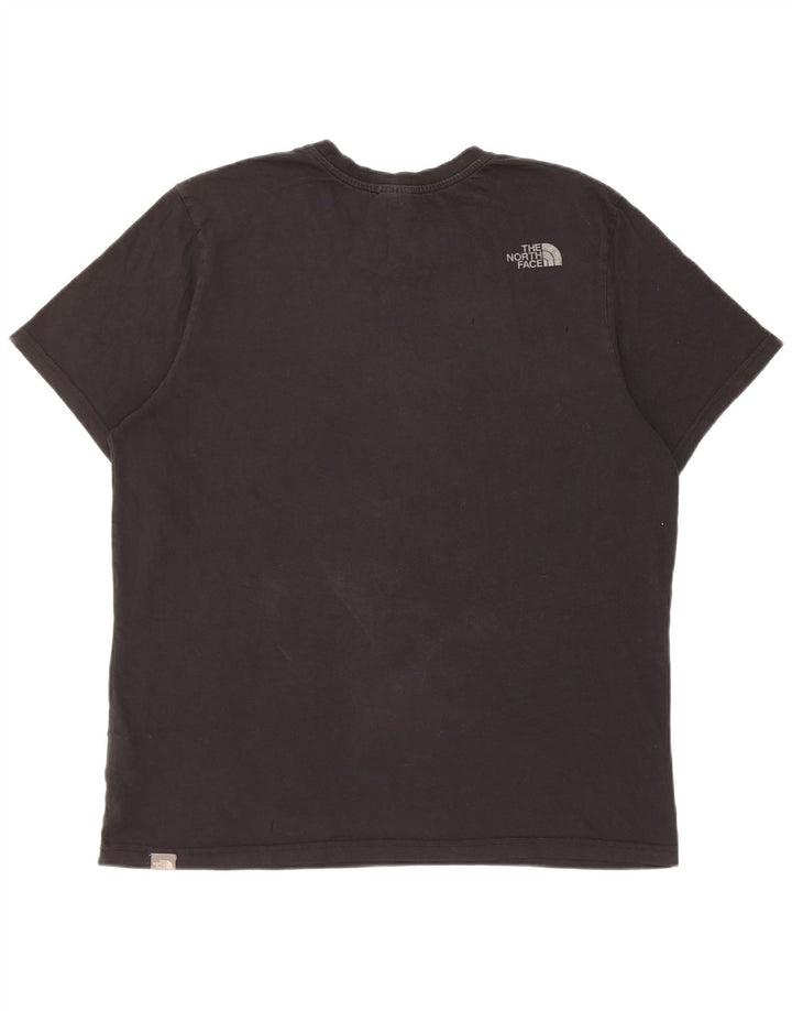 The North Face T-Shirt Homme Haut Large Noir Coton