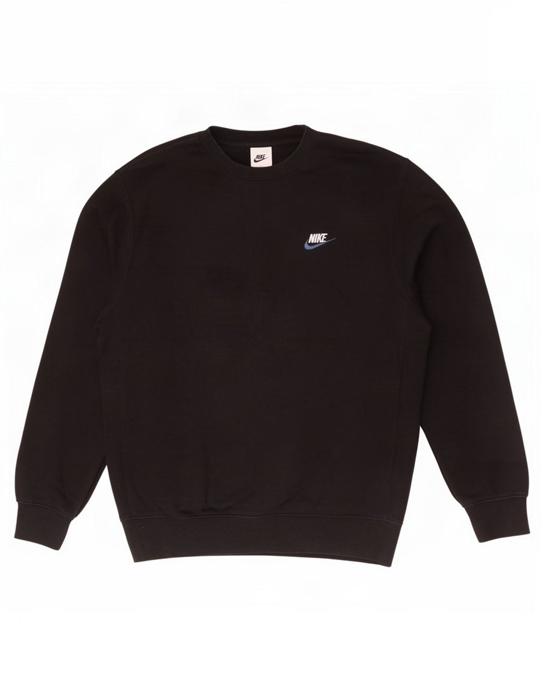 Nike Sweat-shirt en coton noir moyen pour homme