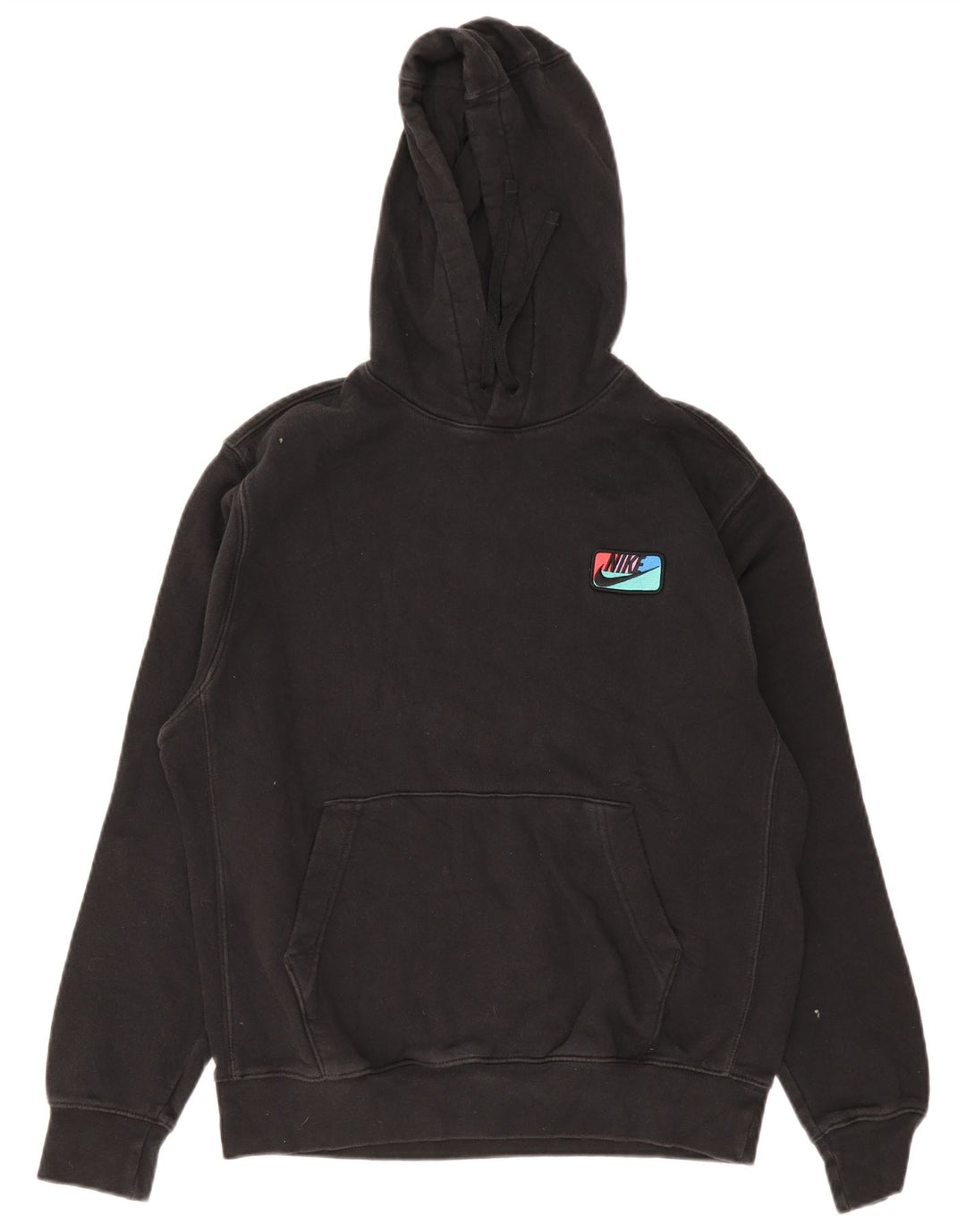 Nike Pull à capuche pour homme en coton noir moyen