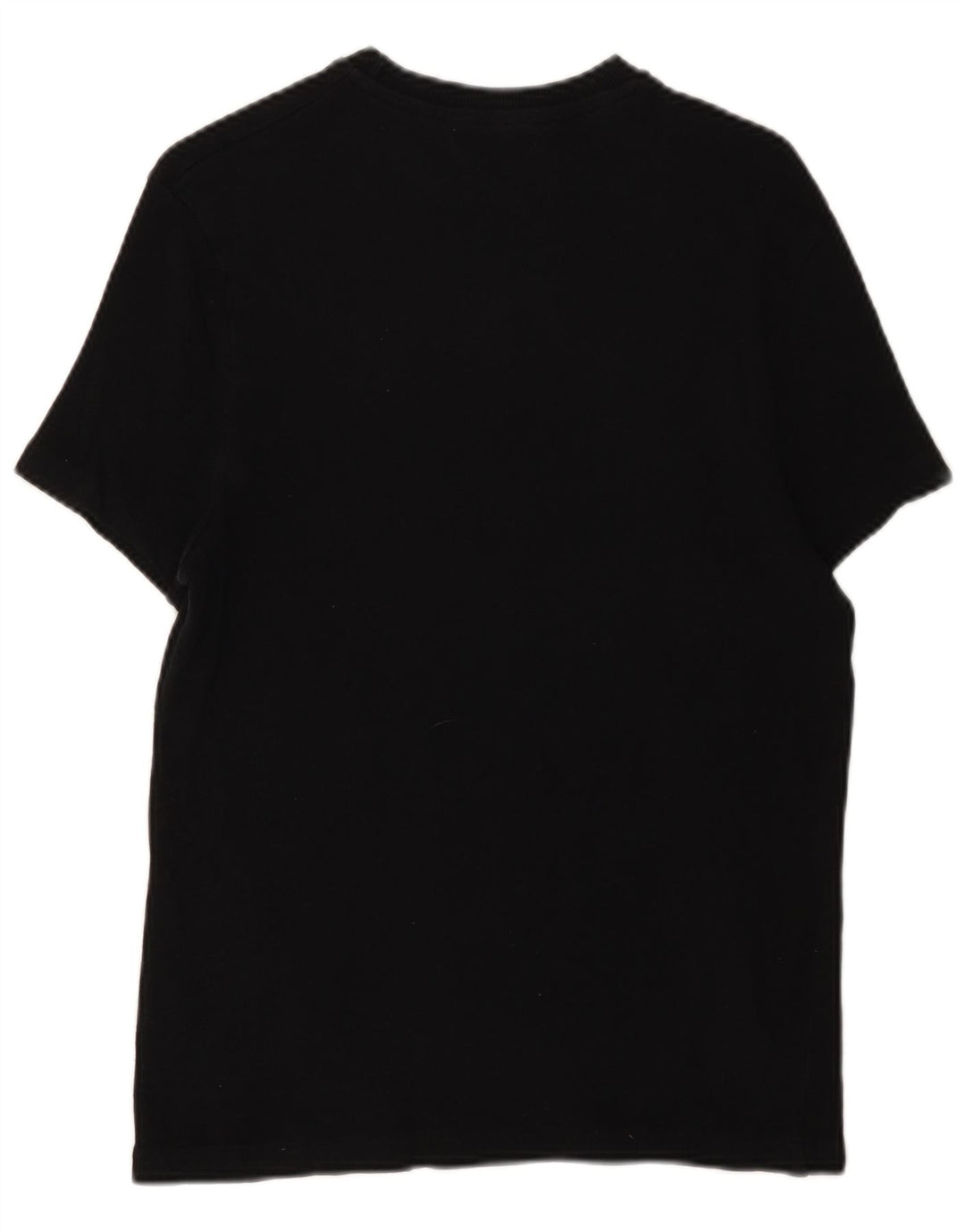 Zara T-Shirt Femme Top UK 10 Petit Noir